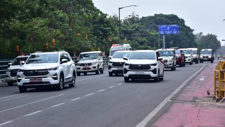 ସୁରକ୍ଷା ବଳୟ ମଧ୍ୟରେ ଲୋକସେବା ଭବନରେ ପହଁଞ୍ଚିଲେ ସ୍ୱରାଷ୍ଟ୍ର ମନ୍ତ୍ରୀ ଅମିତ ଶାହ