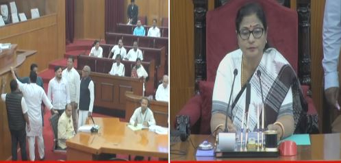 ଶୀତ ଅଧିବେଶନରେ ପୋଲାଭରମ୍‌ ତାତି; ୧୧ଟା ୩୦ ଯାଏଁ ଗୃହ ମୁଲତବୀ..