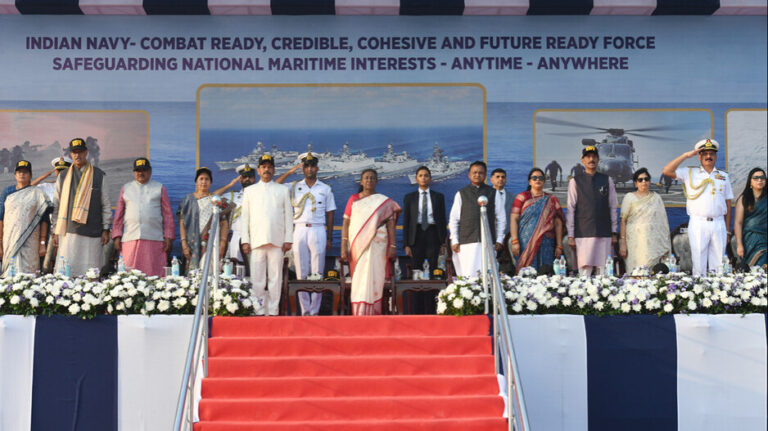 ନୌସେନାର ଦକ୍ଷତା ଓ ତ୍ୟାଗ ଅତୁଳନୀୟ: ରାଷ୍ଟ୍ରପତି