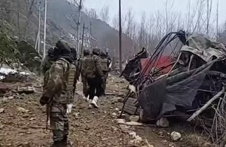 ଖାଇକୁ ଖସିଲା ସେନା ଗାଡି; ୪ ଯବାନ ଶହୀଦ୍‌, ୨ ଗୁରୁତର