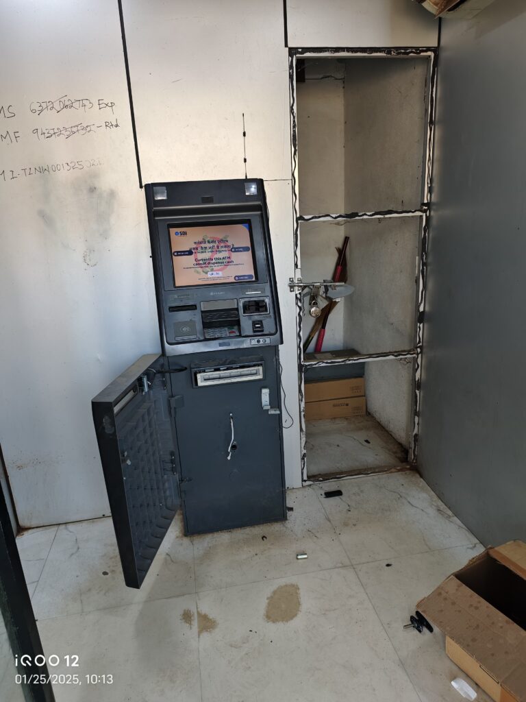 ଏଟିଏମ୍ ମେସିନ ଲୁଟ୍‌ ଉଦ୍ୟମ ବିଫଳ