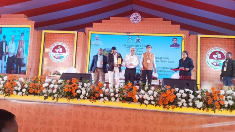 ମହାବୀର ପାଣି ପଞ୍ଚାୟତ ରାଜ୍ୟସ୍ତରରେ ଶ୍ରେଷ୍ଠ ଭାବେ ପୁରସ୍କୃତ