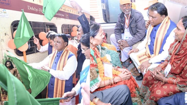 ସ୍ଵତନ୍ତ୍ର ତୀର୍ଥଯାତ୍ରା ଟ୍ରେନ୍‌ର ଶୁଭାରମ୍ଭ କଲେ ମୁଖ୍ୟମନ୍ତ୍ରୀ