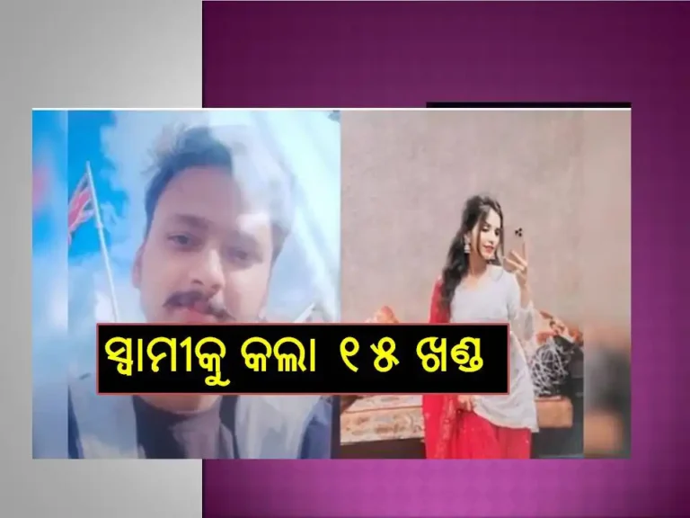ସ୍ୱାମୀକୁ ହତ୍ୟା ପରେ ୧୫ ଖଣ୍ଡ କଲା ସ୍ତ୍ରୀ, ସିମେଣ୍ଟରେ କଲା ସିଲ୍‌, ଆଶ୍ଚର୍ଯ୍ୟ କରିବ କାରଣ
