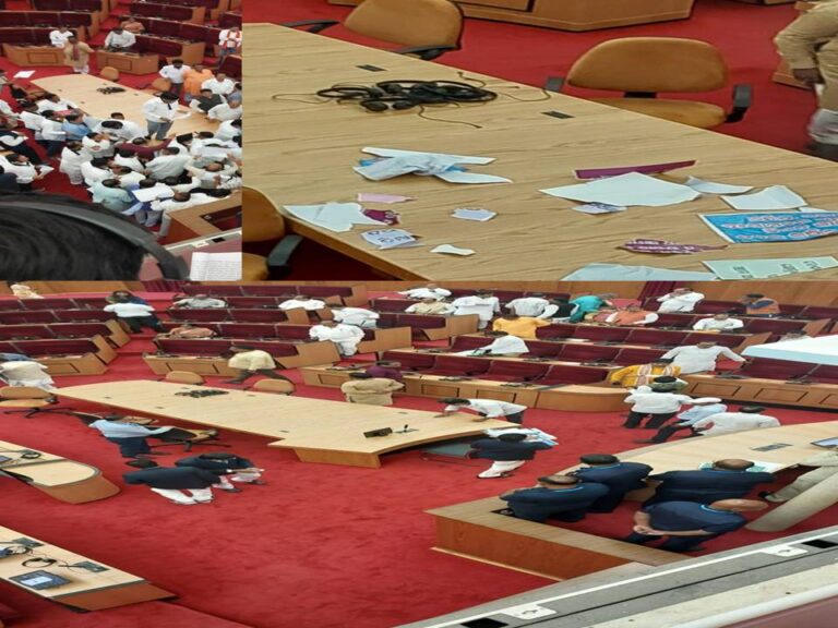 ବିଧାନସଭାରେ ଜୟନାରାୟଣ-ତାରା ହାତାହାତି, ୧୨ଟା ଯାଏ ଗୃହ ମୁଲତବୀ