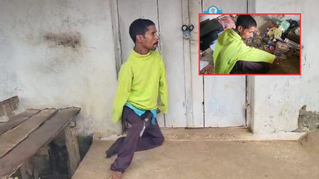 ଦିବ୍ୟାଙ୍ଗ ହୋଇ ବି ଜୀବନ ଯୁଦ୍ଧରେ ହାର ମାନିନାହାନ୍ତି ସର୍ବେଶ୍ୱର