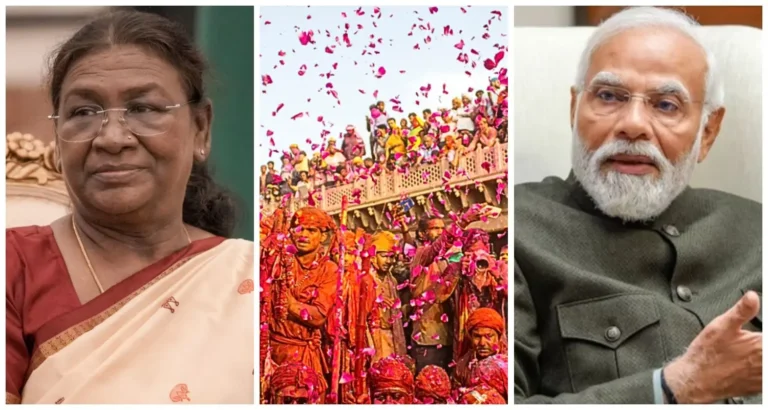 ରଙ୍ଗର ପର୍ବରେ ରଙ୍ଗୀନ୍ ହେଲା ଦେଶ: ଶୁଭକାମନା ଜଣାଇଲେ ରାଷ୍ଟ୍ରପତି, ପ୍ରଧାନମନ୍ତ୍ରୀ