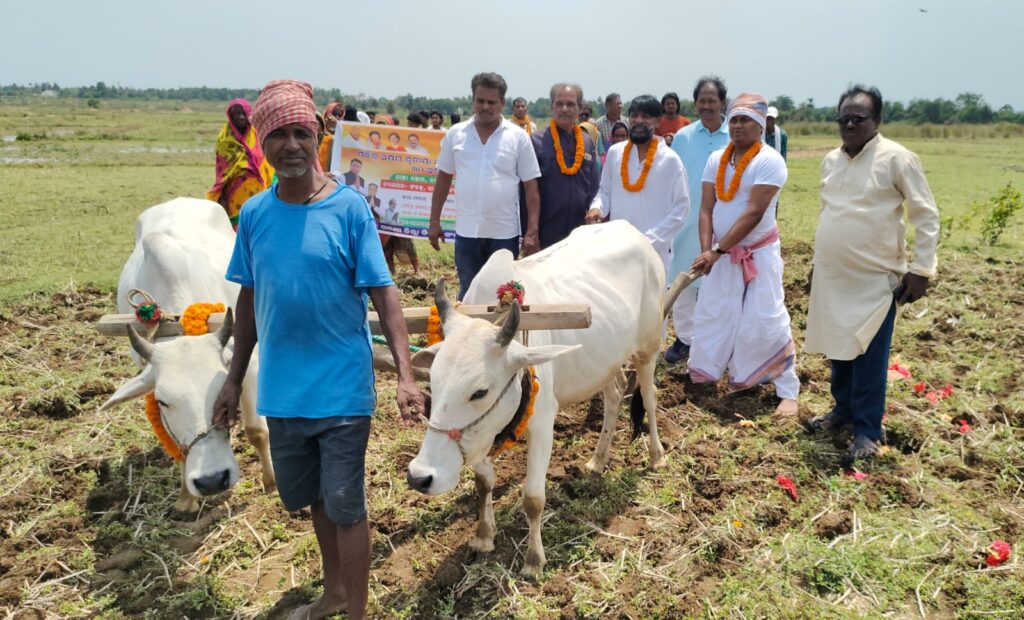 ଅକ୍ଷୟ ତୃତୀୟାରେ ଗୋପାଳପୁର କଂଗ୍ରେସ ପକ୍ଷରୁ ଅକ୍ଷିମୁଠି ପୂଜା  ଗୋପାଳପୁର: ବ୍ରହ୍ମପୁର ବିଶ୍ଵବିଦ୍ୟାଳୟ ନିକଟ ମୁଖ୍ୟ ରାସ୍ତାରେ ଥିବା ଫସଲ ଜମିରେ ଆଜି ଅକ୍ଷୟ ତୃତୀୟା ଅବସରରେ କଂଗ୍ରେସ ପକ୍ଷରୁ ଆଜି ଗୋପାଳପୁର କଂଗ୍ରେସ ବିଧ୍ୟାୟକ ପାର୍ଥୀ ତଥା ଗଞ୍ଜାମ ଜିଲ୍ଲା କିସାନ କଂଗେସ ସଭାପତି ଶ୍ୟାମ ସୁନ୍ଦର ସାହୁଙ୍କ ଅଧକ୍ଷତାରେ ଅକ୍ଷିମୁଠି ପୂଜା ଅନୁଷ୍ଠିତ ହୋଇଥିଲା। ଏଥିରେ ଅତିଥି ଭାବେ ବ୍ରହ୍ମପୁର ଜାତୀୟ କଂଗ୍ରେସ ସାଂସଦ ପାର୍ଥୀ ରଶ୍ମି ରଞ୍ଜନ ପଟ୍ଟନାୟକ, ଗଞ୍ଜାମ ଜିଲ୍ଲା ପଶ୍ଚିମ କିସାନ କଂଗ୍ରେସ ସଭାପତି ପଦ୍ମ ଚରଣ ସାହୁ, ମହେଶ୍ୱର ପାତ୍ର, ରଙ୍ଗେଇଲୁଣ୍ଡା ସରପଞ୍ଚ ପ୍ରତିନିଧି ସରତ କୁମାର ମହାଙ୍କୁଡ଼, 