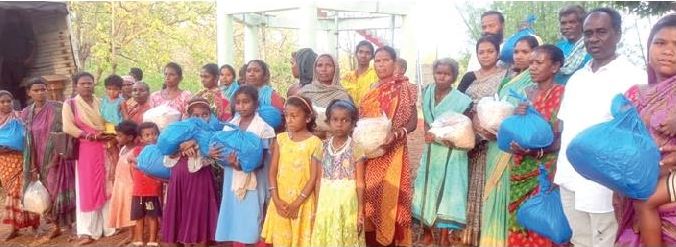 କୁଆପଥର କ୍ଷତିଗ୍ରସ୍ତ ଅଞ୍ଚଳରେ ‘ସମାଜ’ ରିଲିଫ