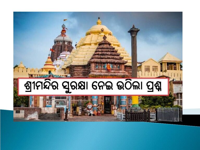 ମେଘନାଦ ପାଚେରି ଡେଇଁ ଶ୍ରୀମନ୍ଦିରରେ ପଶିଲେ ୪ ଯୁବକ