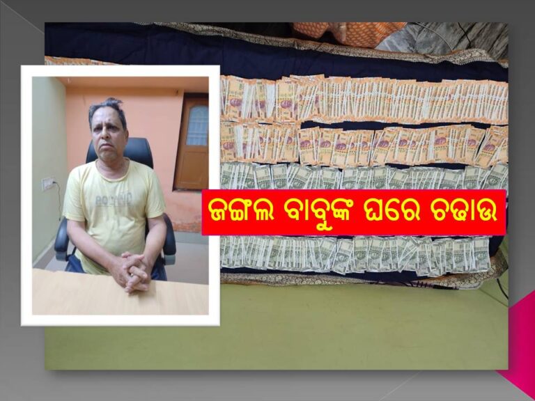 ଭିଜିଲାନ୍ସ ଜାଲରେ ଡେପୁଟି ରେଞ୍ଜର, ଘରୁ ମିଳିଲା ପୁଳା ପୁଳା ଟଙ୍କା