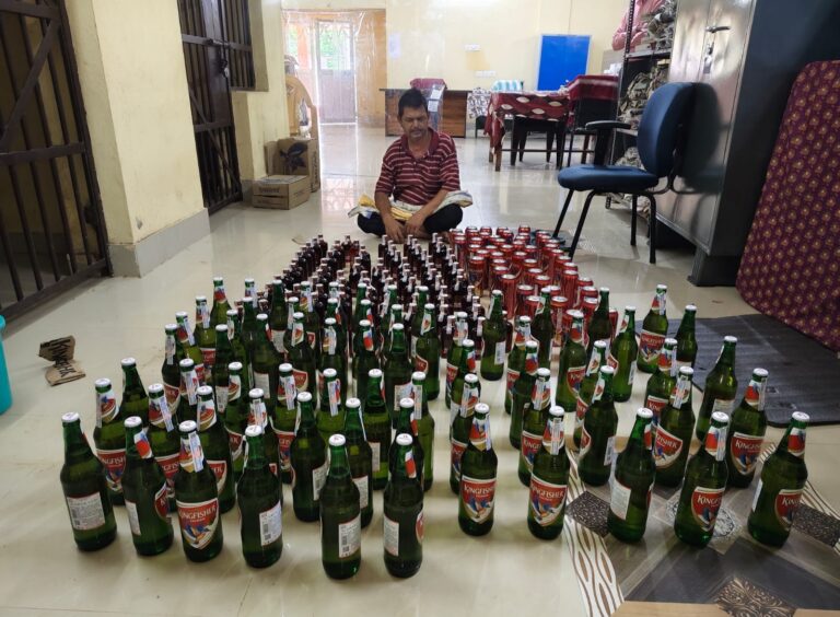 ୮୮ଲିଟର ମଦ ଜବତ , ବେପାରୀ ଗିରଫ 