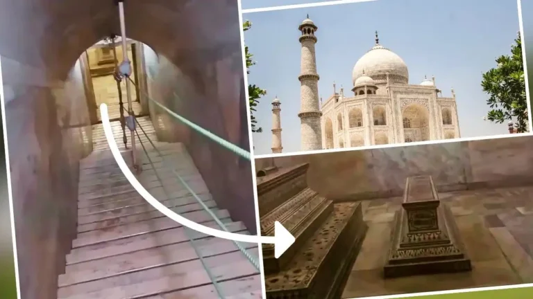 ତାଜମହଲର ଗୁପ୍ତ ଭୂତଳ କୋଠରି ଭିଡିଓ ଭାଇରାଲ