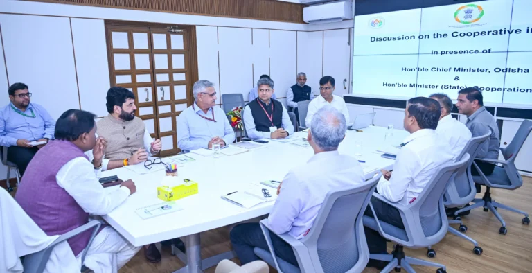 ମୁଖ୍ୟମନ୍ତ୍ରୀଙ୍କ ସହ କେନ୍ଦ୍ର ସମବାୟ ରାଷ୍ଟ୍ର ମନ୍ତ୍ରୀଙ୍କ ଆଲୋଚନା