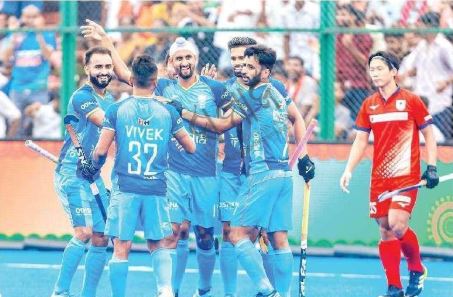 ପୁରୁଷ ଏସିଆ କପ୍‌ ହକି : ହରମନପ୍ରୀତଙ୍କ ଯୁଗଳ ଗୋଲ ଜାପାନକୁ ହରାଇ ସୁପର-୪ରେ ଭାରତ