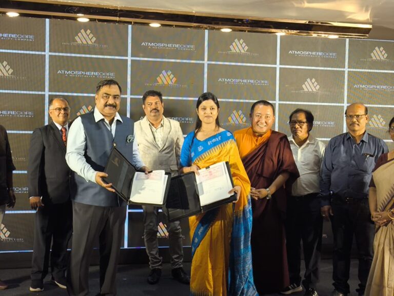 ଓଡିଶାର ପ୍ରଥମ ୫-ତାରକା  ଅକ୍ଷୟ ଶକ୍ତି ଇକୋ ଲକ୍‌ଜୁରି ରିସୋର୍ଟର ଲୋଗୋ ଉନ୍ମୋଚିତ