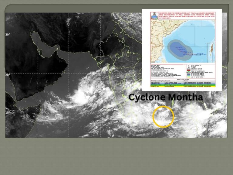 ବାତ୍ୟା ‘ମନ୍ଥା’: ରେଡ୍ ଜୋନ୍‌ରେ ୮ ଜିଲା
