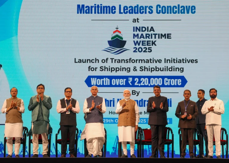 ନୌପରିବହନ ଓ ବାଣିଜ୍ୟିକ ନିବେଶ ଲାଗି ମୋଦୀଙ୍କ ଆମନ୍ତ୍ରଣ: ‘ବୈଶ୍ବିକ ଅସ୍ଥିରତା ସତ୍ତ୍ବେ ଭାରତ ଆଶାର ବତିଘର’