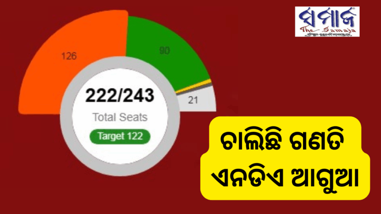 ବିହାର ଜନାଦେଶ: ଏନଡିଏ ଆଗୁଆ